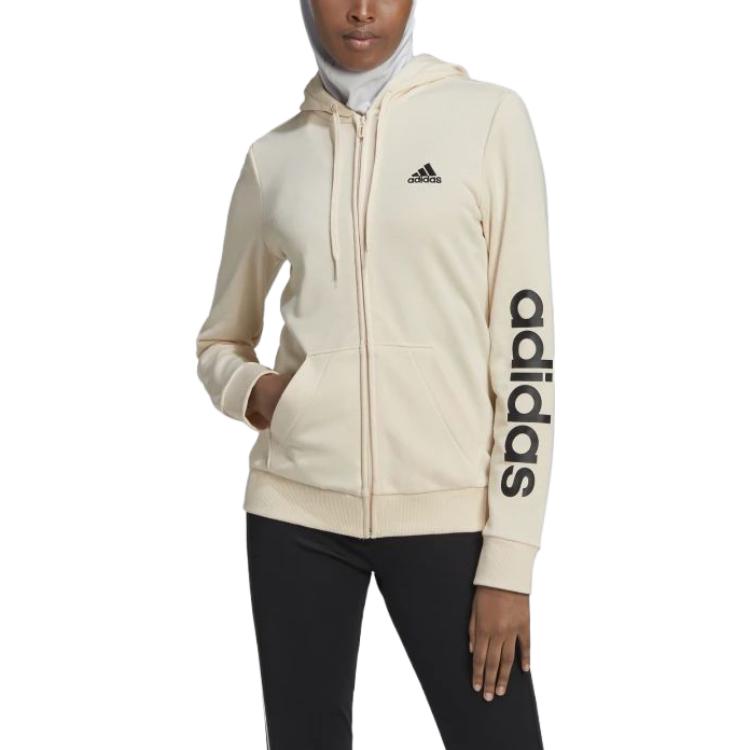 Свитшот женский экрю Adidas — фото 3