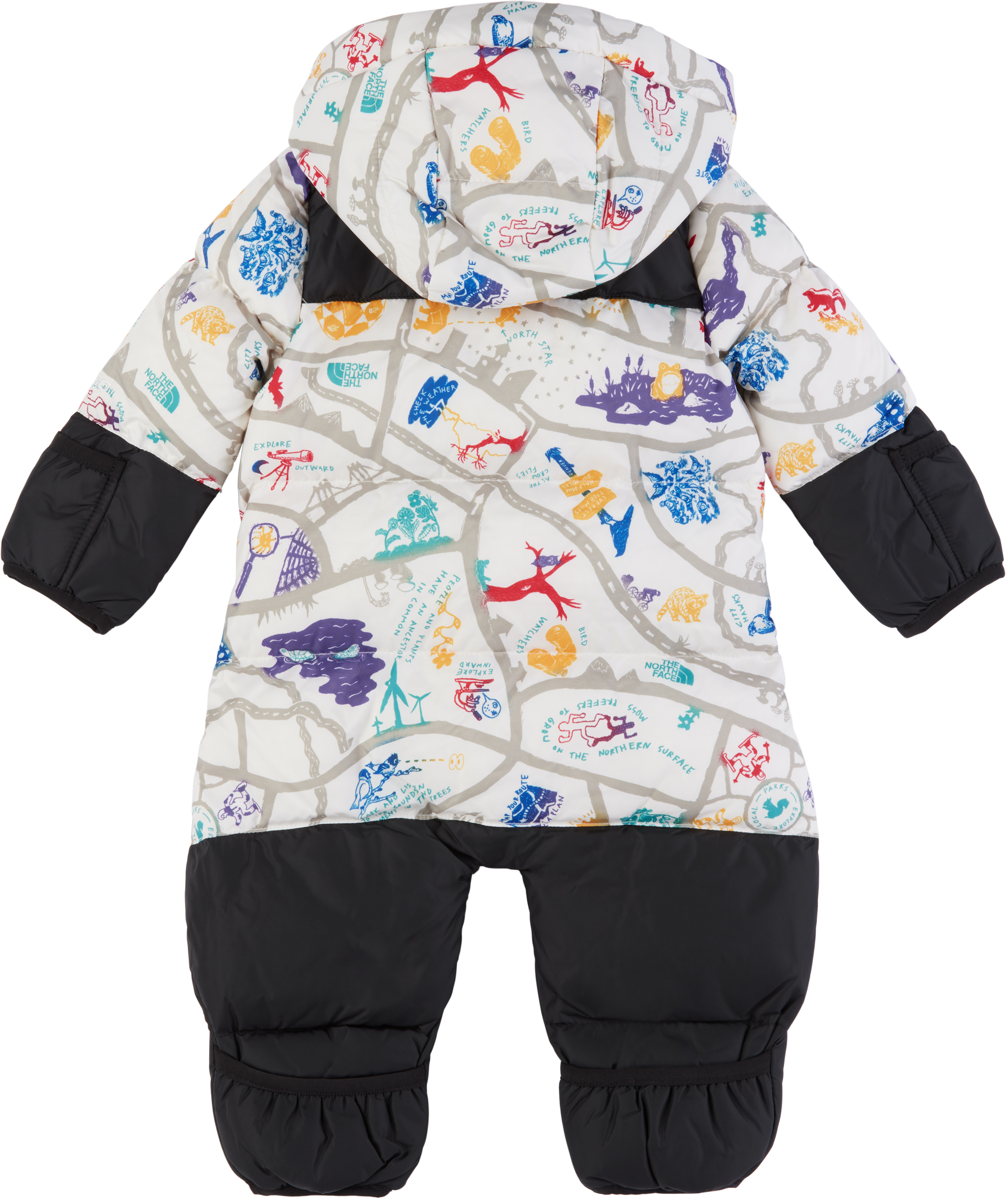 

Baby White 1996 Retro Nuptse Down комбинезон The North Face Kids