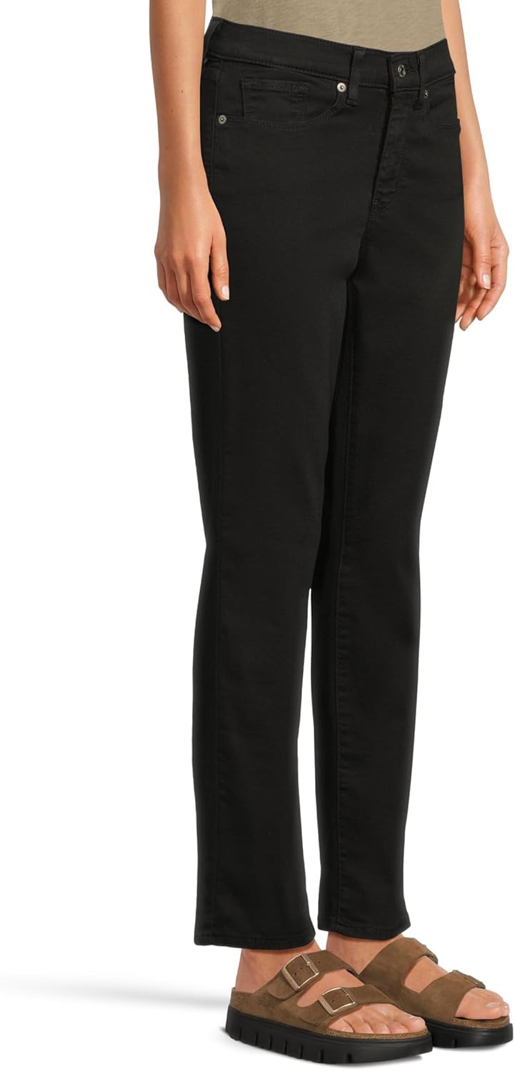 Женские классические прямые джинсы Levi's (также доступны в размере Plus), Soft Black — фото 2