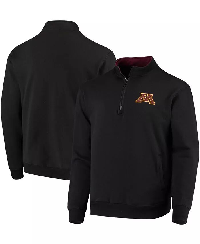 

Мужская толстовка Minnesota Golden Gophers Tortugas Logo с застежкой-молнией на четверть Colosseum, черный