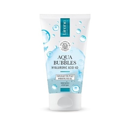 

Lirene Aqua Bubbles Hyaluronic Acid 4D Увлажняющий очищающий гель 150мл