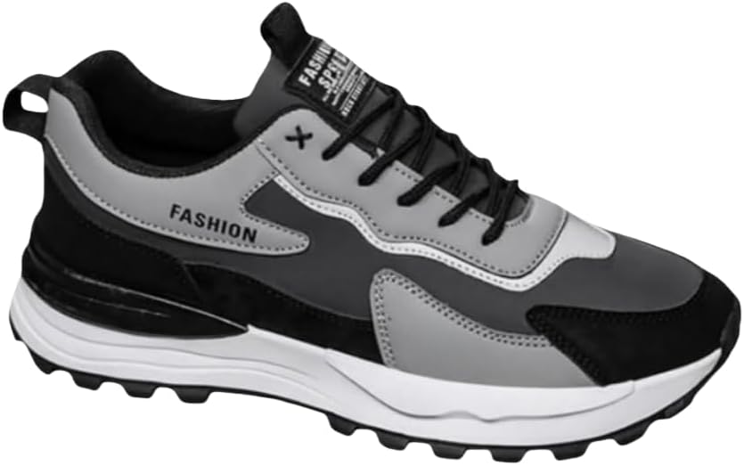 

Мужские ортопедические слипоны-кроссовки - водонепроницаемые теннисные туфли для широкой стопы с воздушной подушкой для комфорта при ежедневной ходьбе Hhhchpm, серый