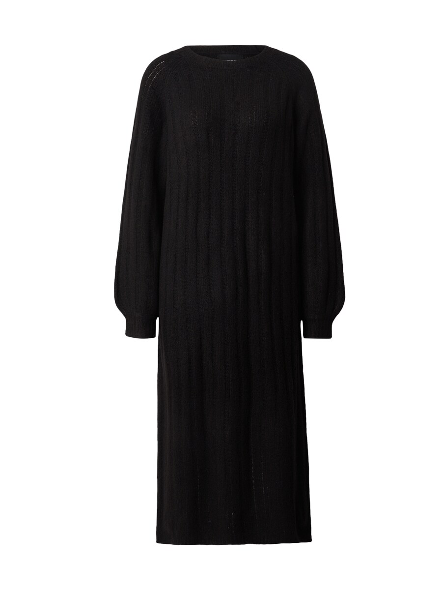 

Вязаное платье PIECES Knitted dress PCMAGGY, черный