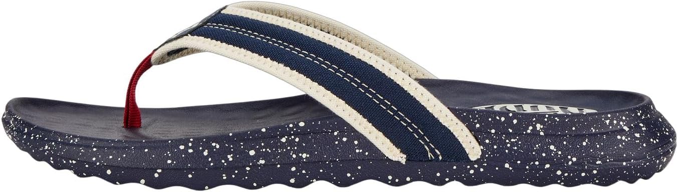 

Мужские сандалии-шлепанцы HEYDUDE Myers Flip Classic Black/Black, Navy Speckle