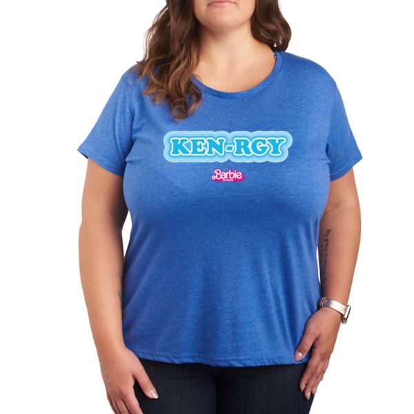 

Футболка с принтом "Кинериджи" из фильма Plus size Barbie, синий