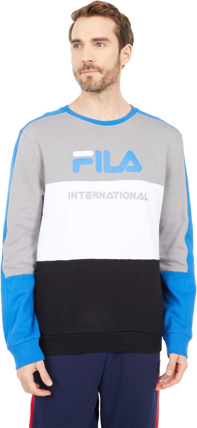 

Толстовка Fila Bravo Sweatshirt, цвет Gray/White/Black