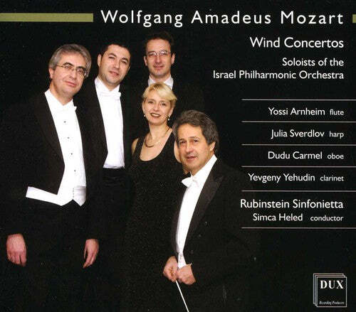 

CD диск Mozart / Rubinstein Sinfonietta / Heled: Wind Concertos