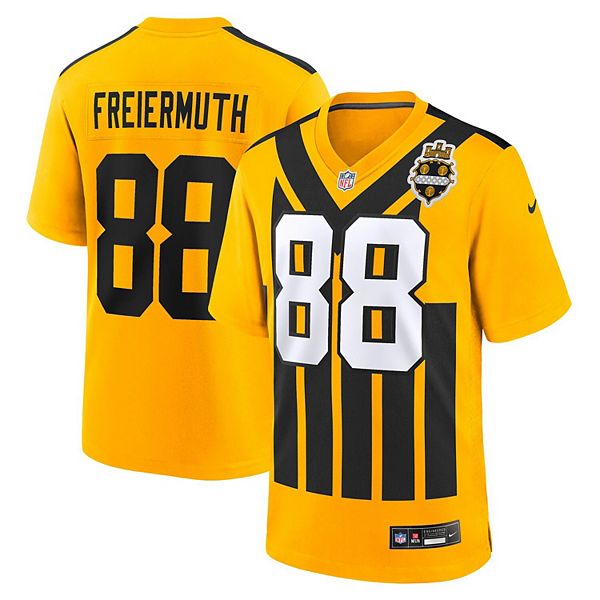 

Футболка Pittsburgh Steelers 1933 throwback Pat Freiermuth gold Nike