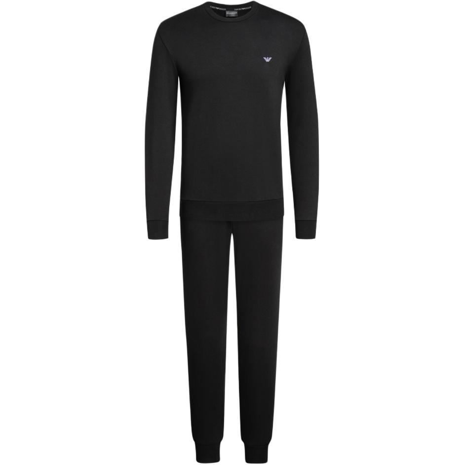 Футболка черная EMPORIO ARMANI — фото 2