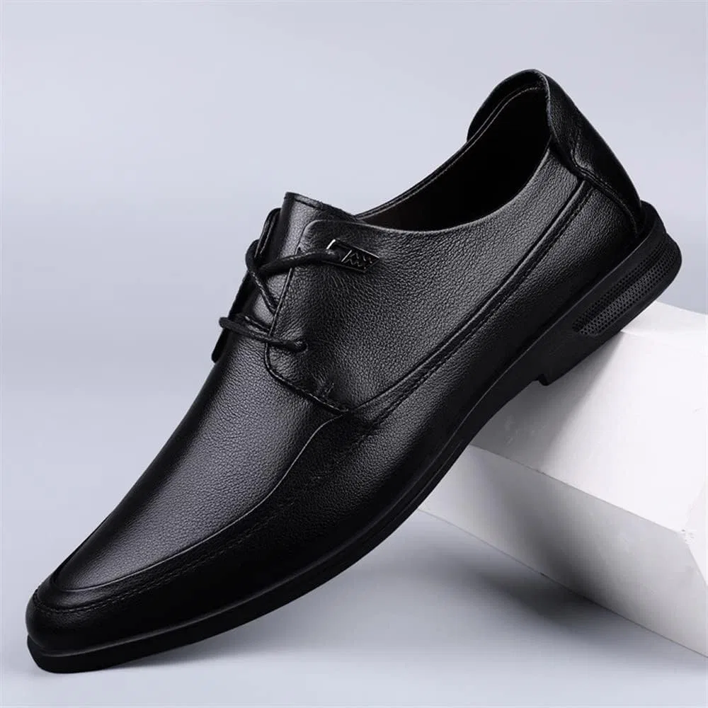 Лоферы кожаные Mens Loafers Venetian Loafers, Black SayfuR — фото 3