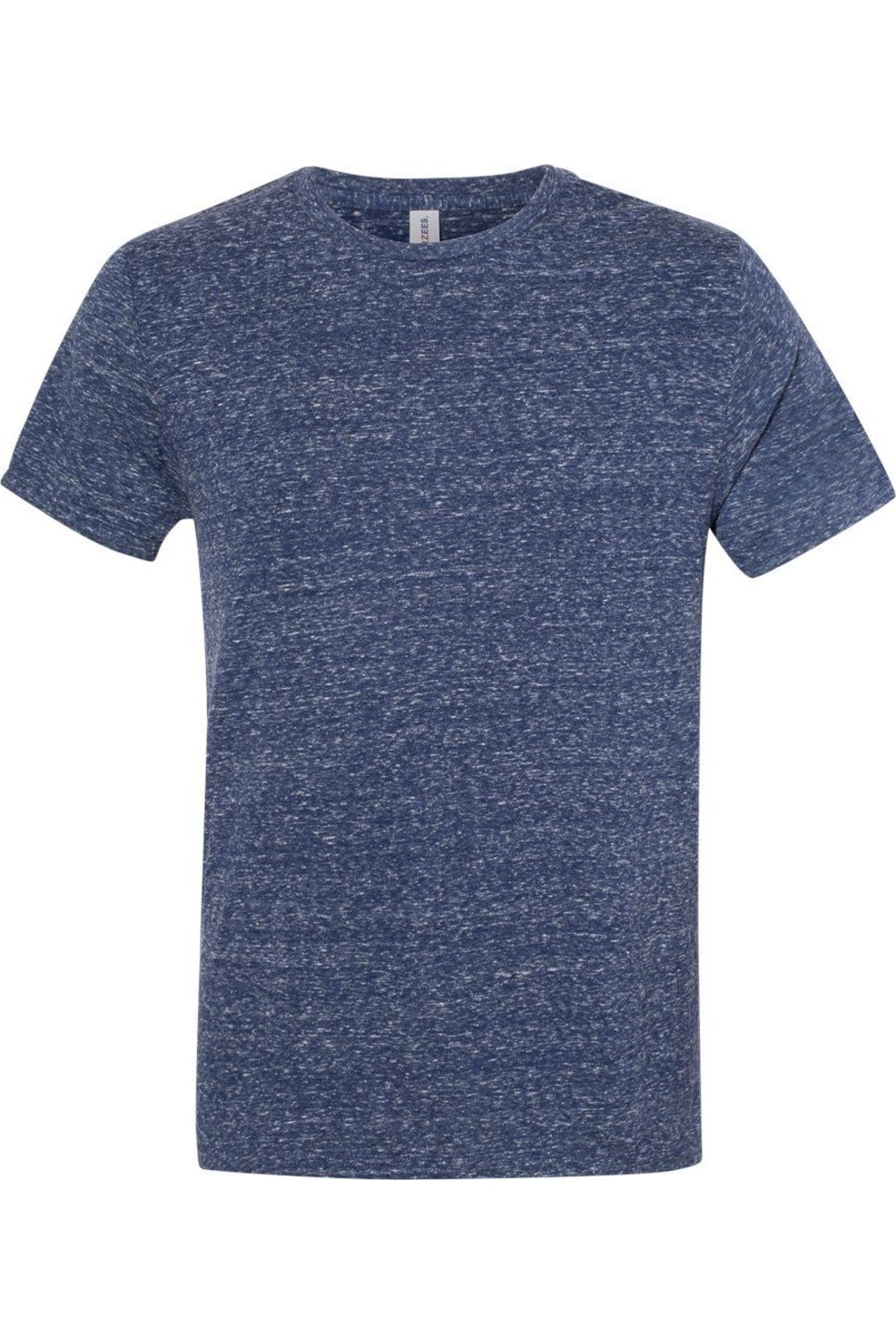 

Футболка JERZEES Snow Heather Jersey Crew, темно-синий