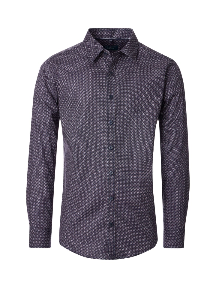 

Повседневная рубашка темно-синего цвета CASAMODA