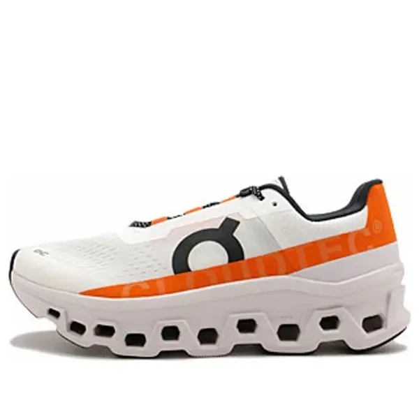

Кроссовки cloudmonster 'undyed white flame' On Running, белый