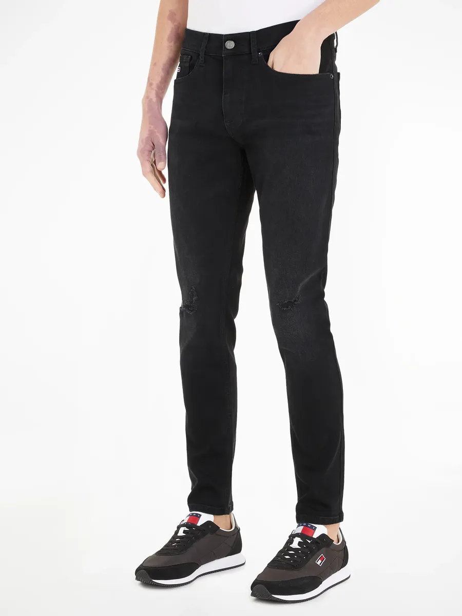 

Джинсы с пятью карманами Tommy Jeans "AUSTIN SLIM TPRD", черный