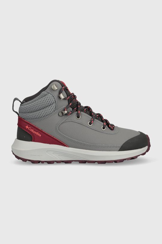 Женские кроссовки Columbia Trailstorm Peak из натуральной кожи и дышащей ткани, серый