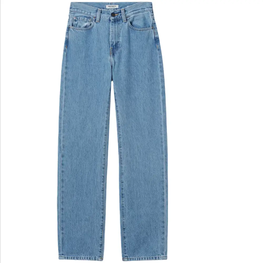 

Carhartt WIP Джинсы женские NYX/Army Blue Moderate Straight Fit