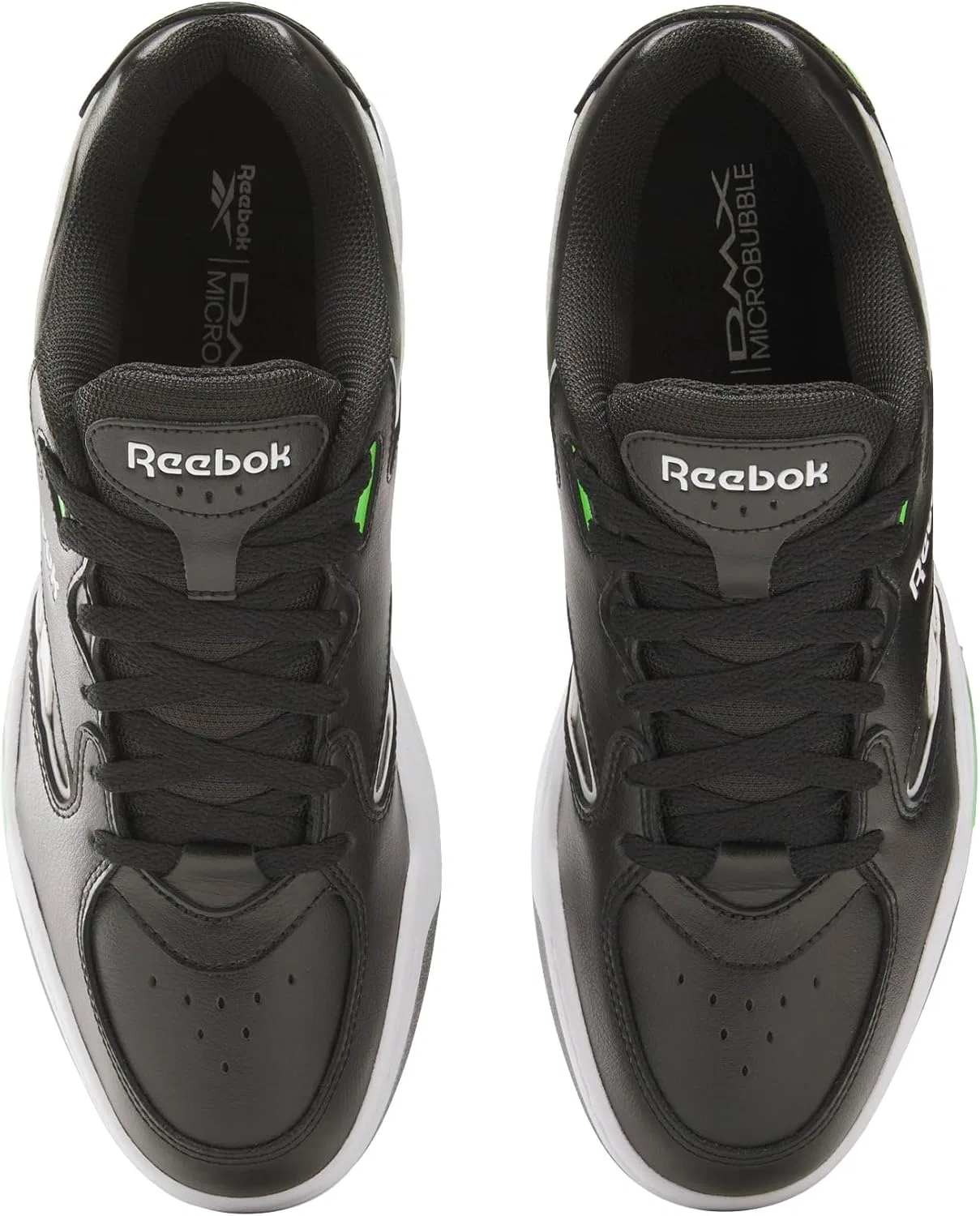 Кроссовки Reebok Unisex BB4500 DMX, Black White Solar Lime — фото 3