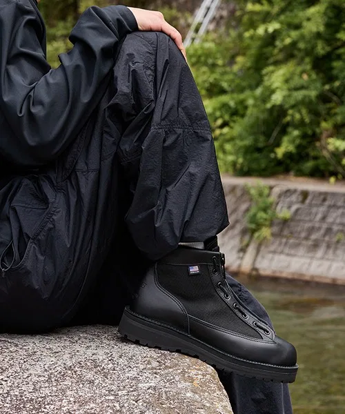 Ботинки Danner Light + Stack MADE IN USA, кожа, черный — фото 3