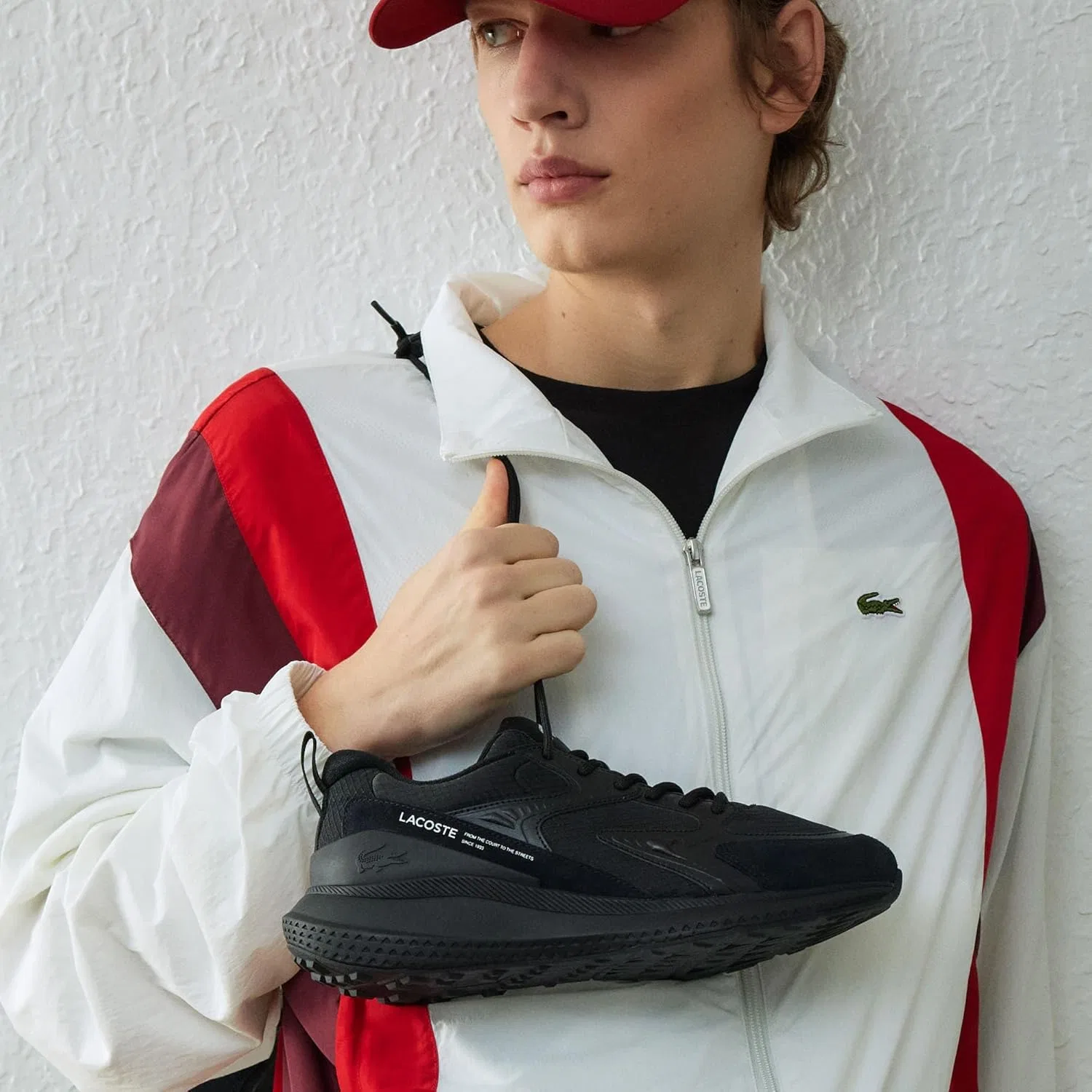 Мужские низкие кроссовки Lacoste LT 125 123 1 SMA, Мужская низкая обувь, 2-Black — фото 3