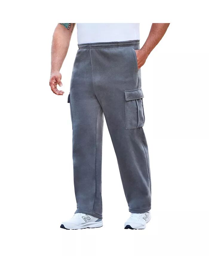 

Брюки-карго Explorer Plush Fleece для мужчин Big & Tall KingSize, мультиколор
