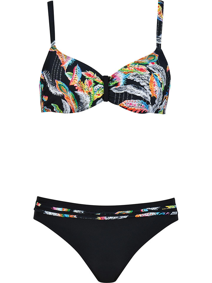 

Комплект бикини Naturana, цвет schwarz/bunt