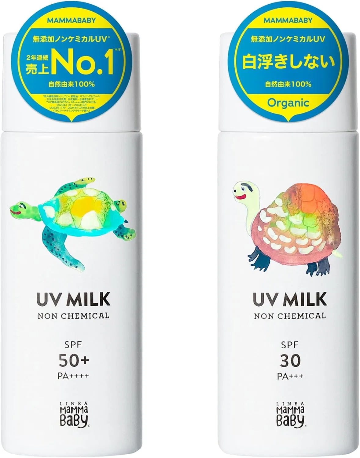 Солнцезащитное молочко Linea Ma ммa Baby, набор 2 шт., SPF30/PA+++ и SPF50+/PA++++, 50 мл Linea Mamma Baby