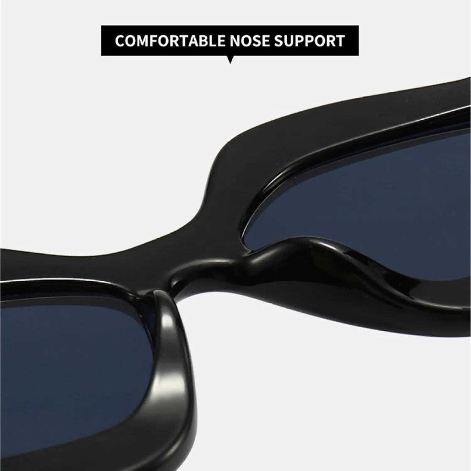 

Модные солнцезащитные очки неправильной формы в виде цветка для женщин, ретро-стиль, конфетные цвета, очки UV400 для мужчин, очки «кошачий глаз» WNCKSQ, Champagne