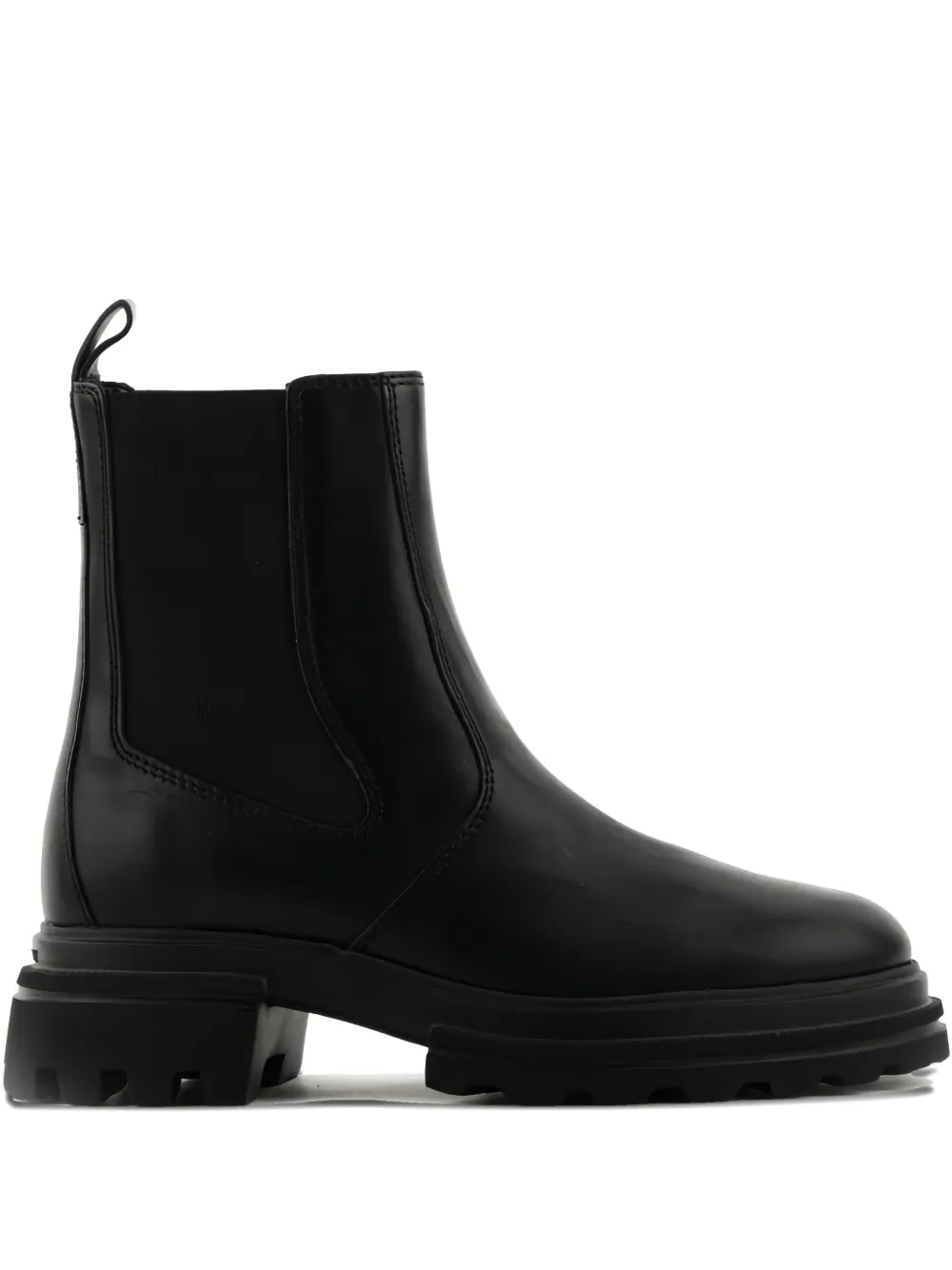 Кожаные ботинки челси Hogan, черный