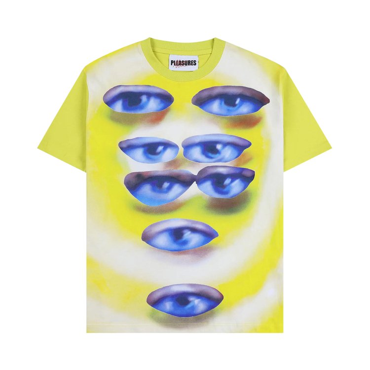 

Рубашка Pleasures Human Eyes Heavyweight Shirt, желтый