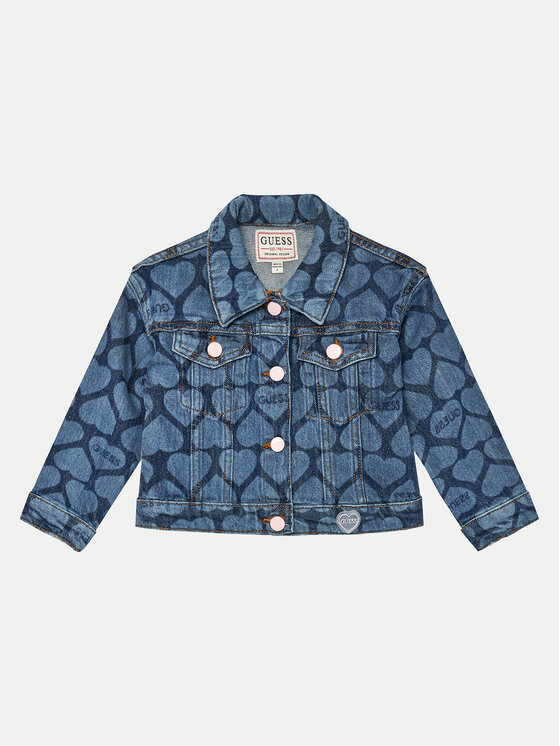 

Джинсовая куртка regular fit Guess, синий