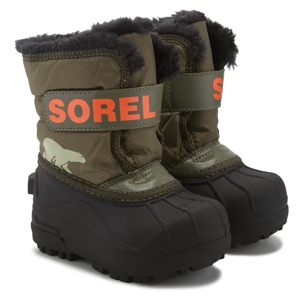 

Водонепроницаемые зимние ботинки Snow Commander Sorel, зеленый