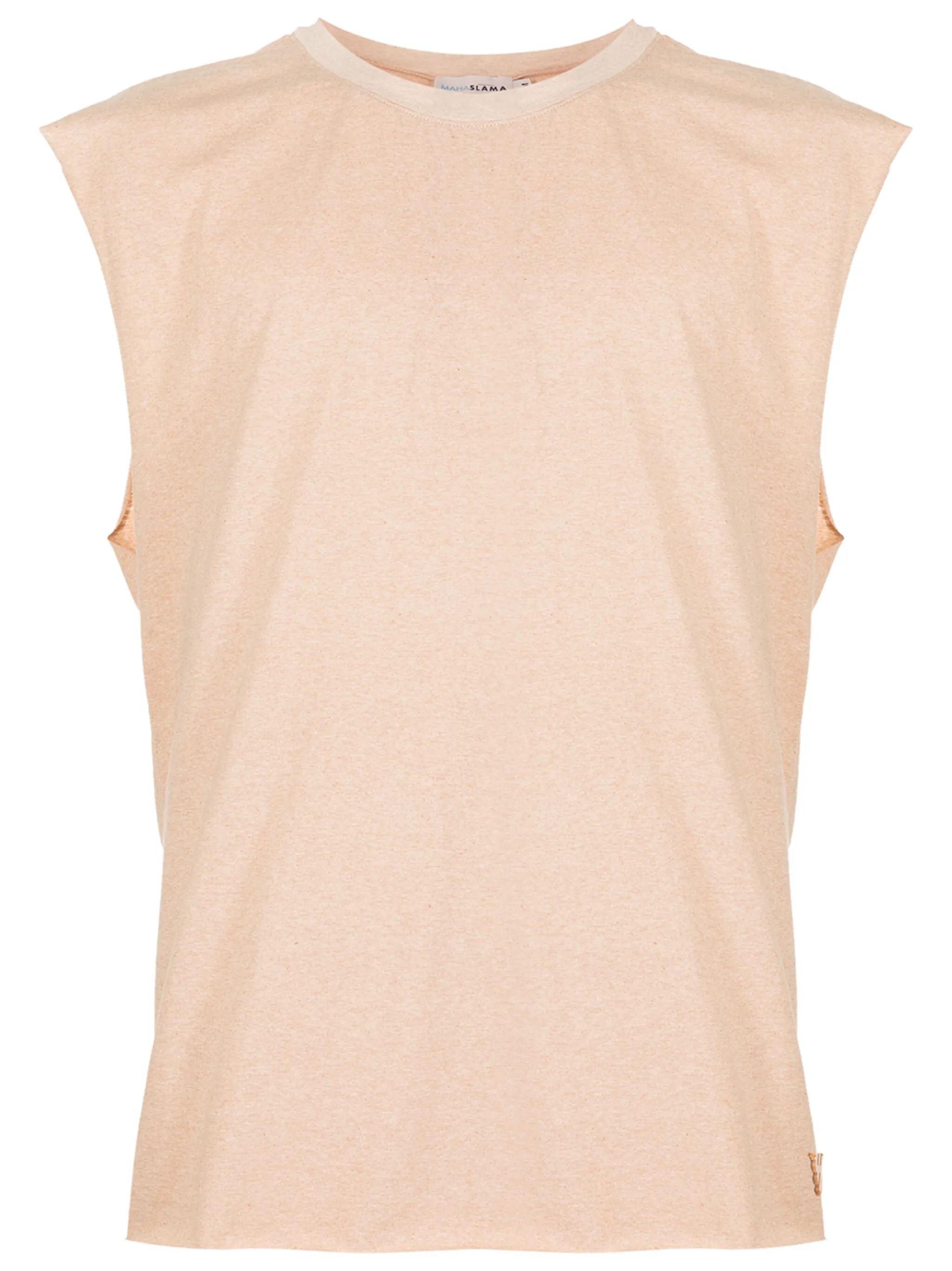 

Топ с логотипом Amir Slama, коричневый