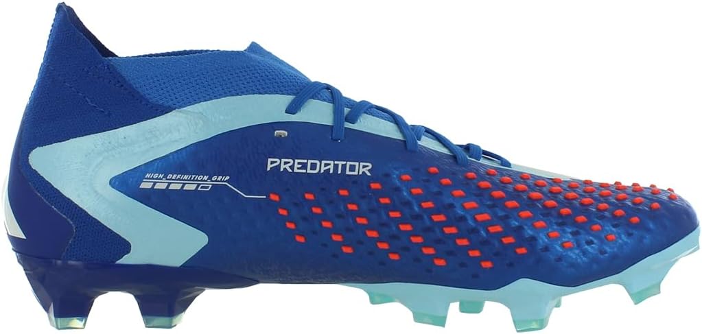Кроссовки для искусственного газона adidas Predator Accuracy.1 унисекс, белый/синий — фото 2