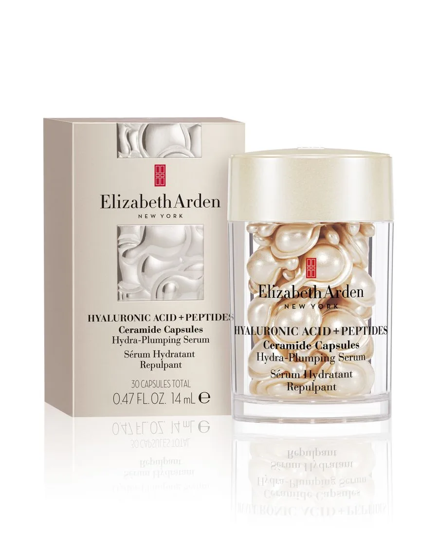 Сыворотка Elizabeth Arden — Капсулы с гиалуроновой кислотой и пептидами церамида, увлажняющая и разглаживающая