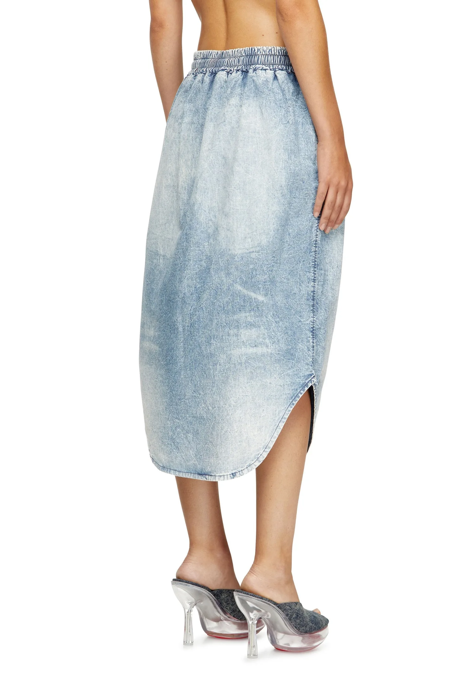 Женская джинсовая юбка DE-ASHLEY-S Diesel, Light Indigo Blue — фото 3