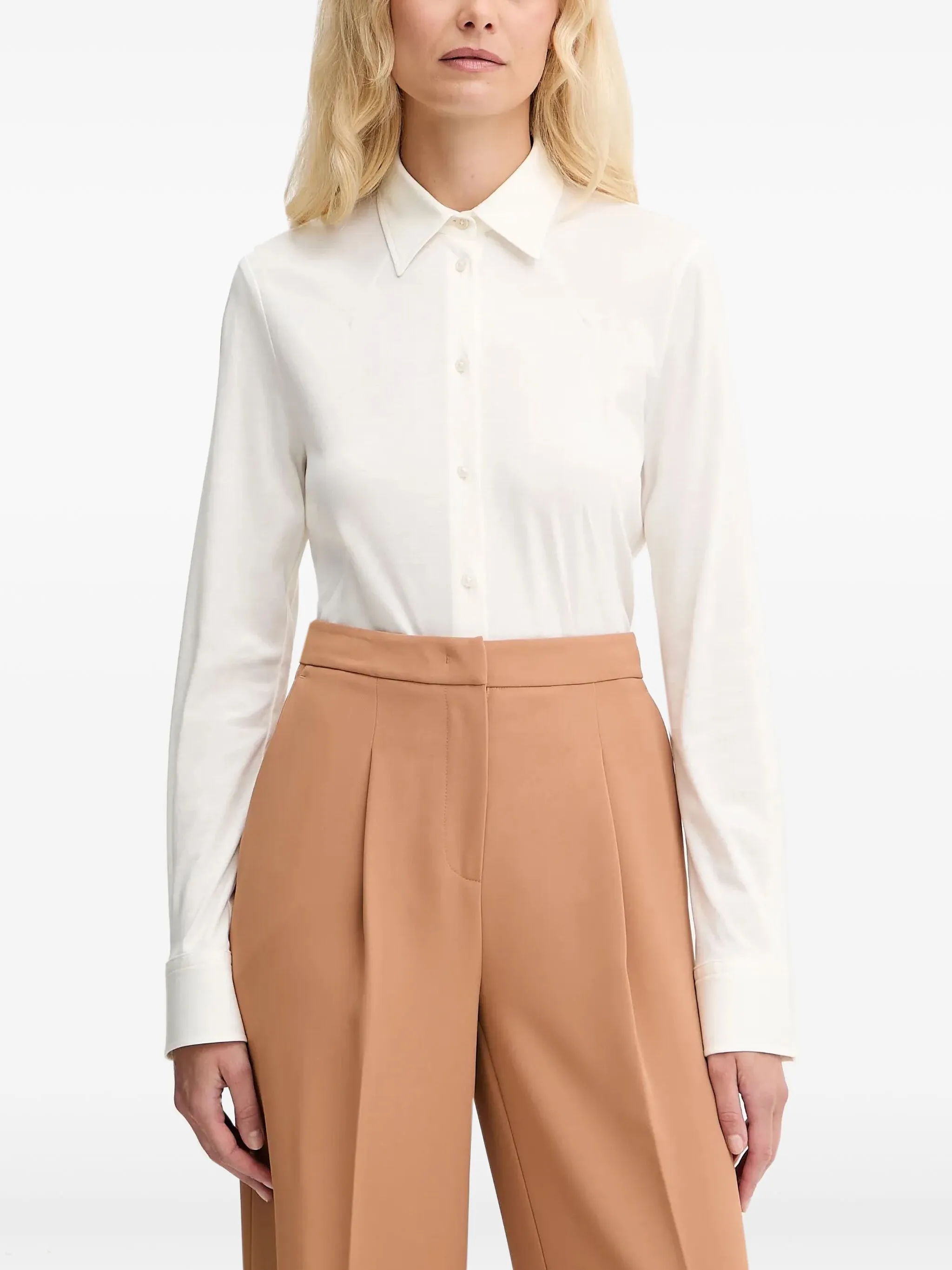 

Рубашка на пуговицах Boss, белый