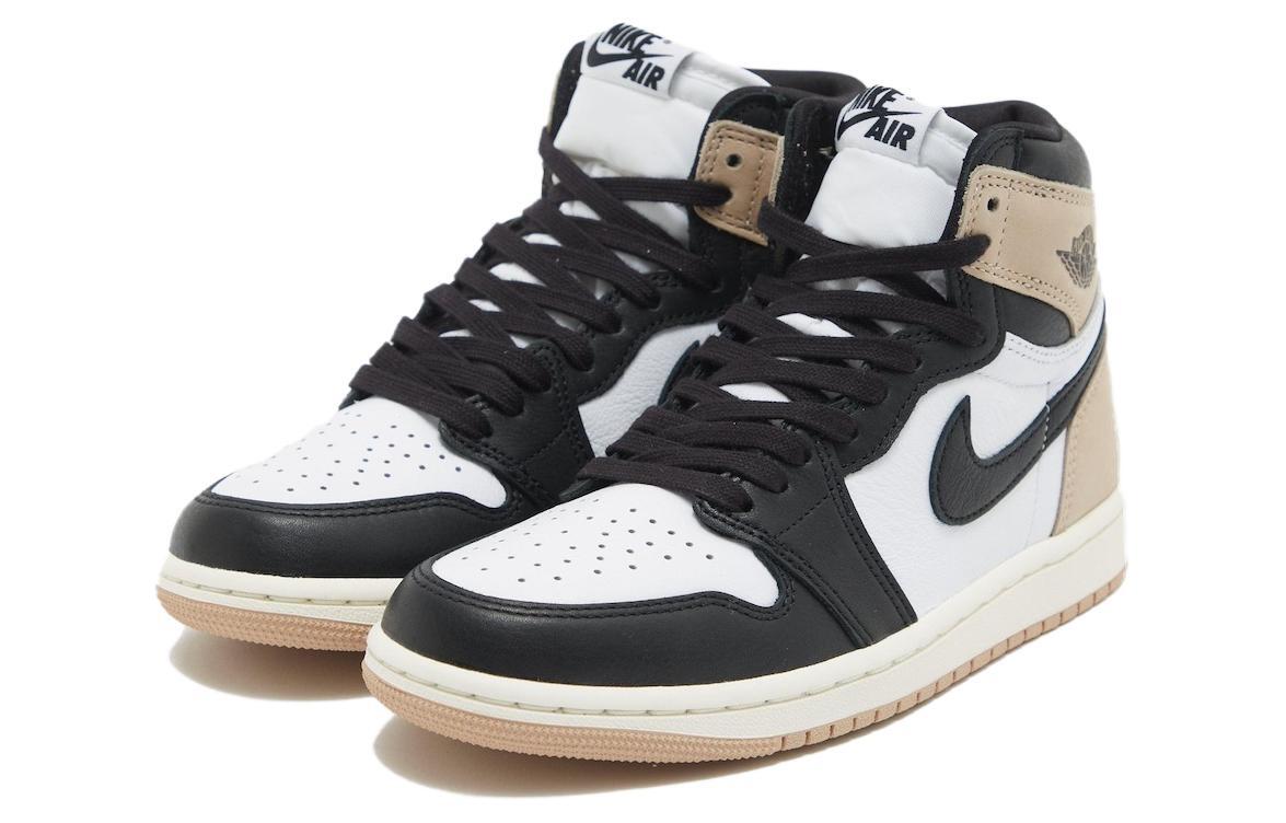 Jordan Air Jordan 1 винтажные баскетбольные кроссовки женские, Hemp/Black/Summit White/Hemp — фото 2