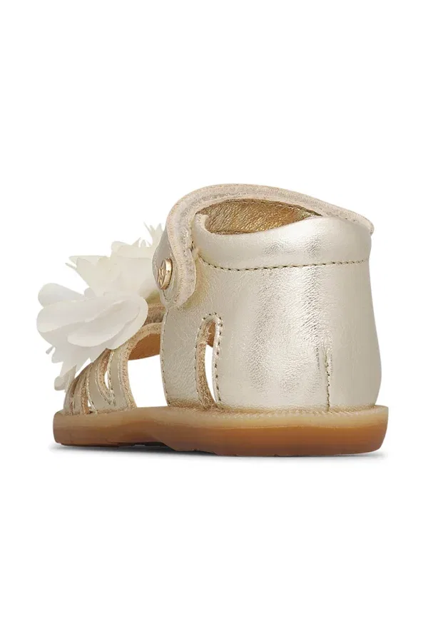 Пинетки Nubbi baby shoes Naturino, золотой — фото 4