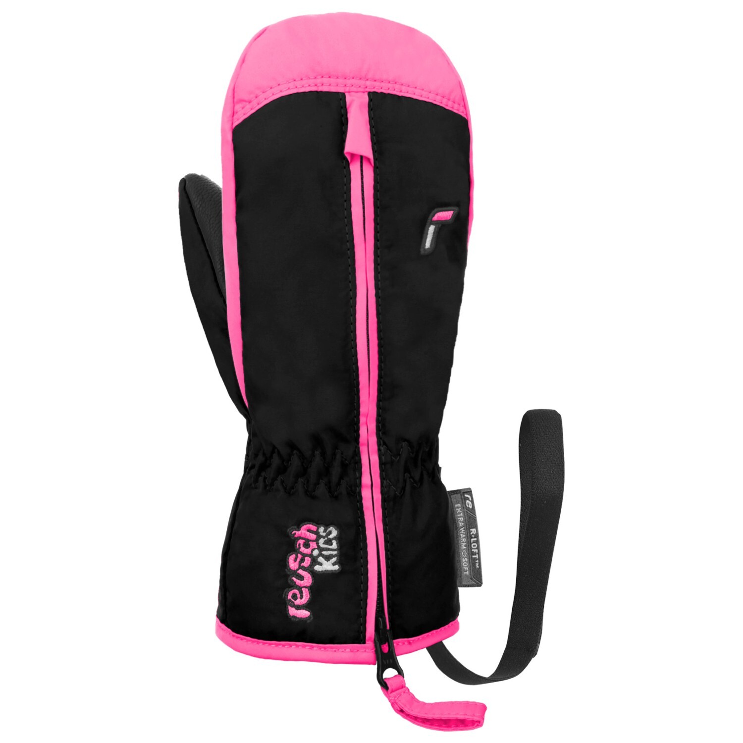 

Перчатки Reusch Ben Mitten, цвет Black/Knockout Pink