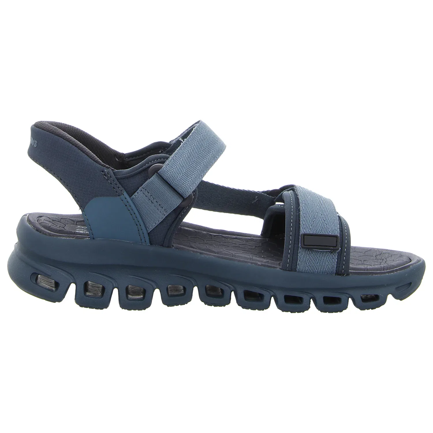Сандалии Glide Step Sandal Skechers, синие — фото 3