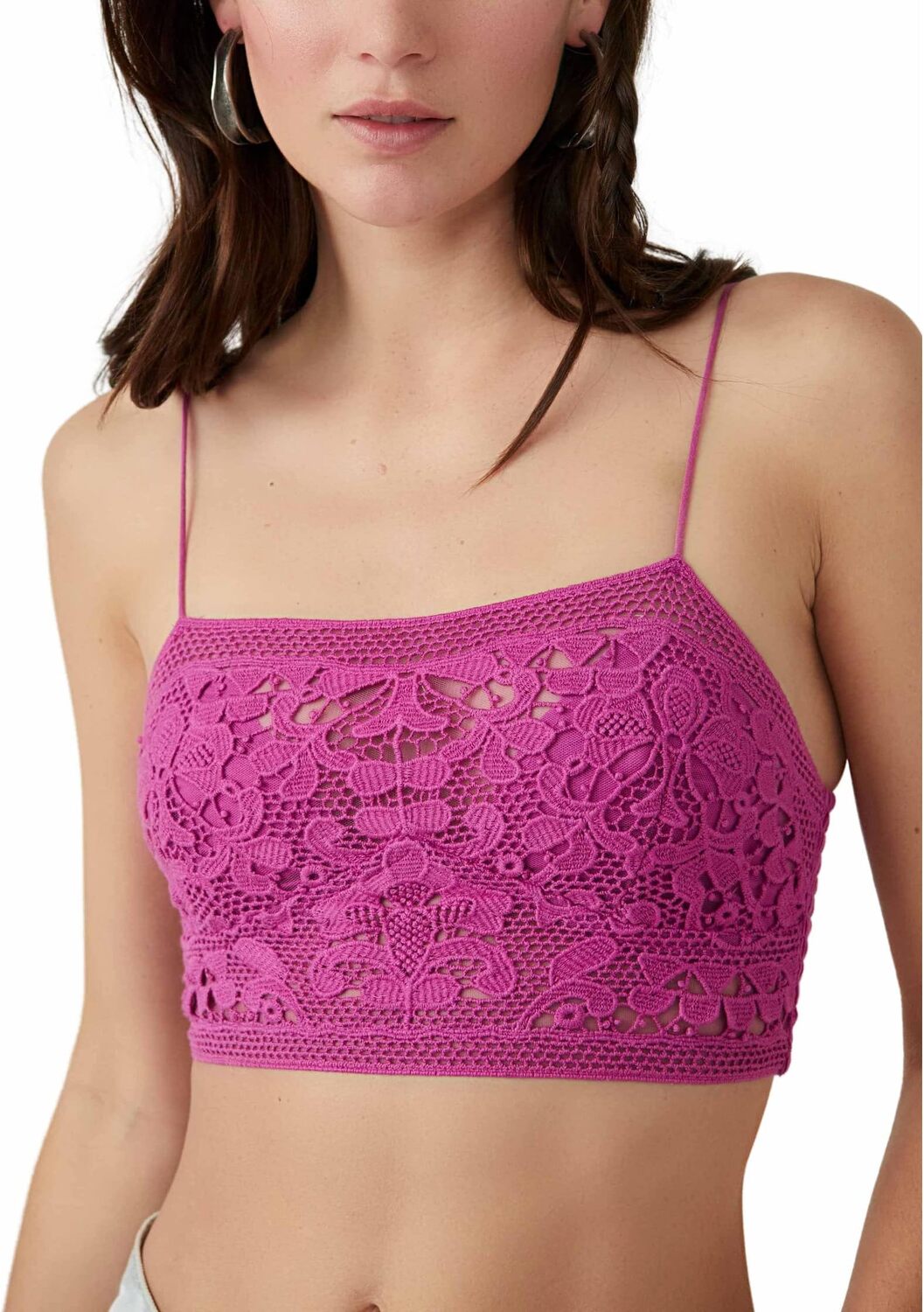 

Бюстгальтер Free People FP 1 Lyra Bralette, цвет Dahlia Mauve