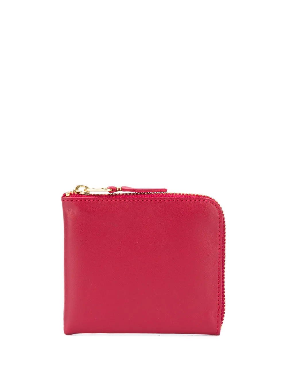 

Маленький кошелек с круговой молнией Comme Des Garçons Wallet, красный