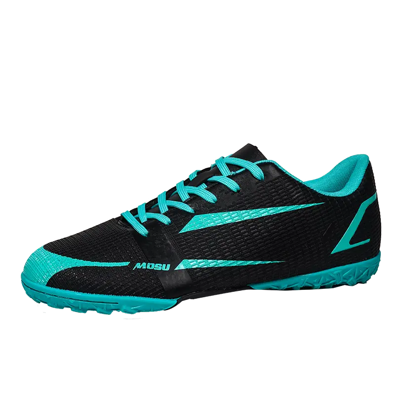 

TONYBEAR Футбольные бутсы унисекс мидтоп черные неоново-зеленые/черные неоново-желтые/черные оранжевые/черные голубые - черные голубые со сломанными шипами