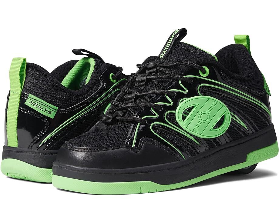 

Кроссовки Heelys Rocket, цвет Black/Neon Green