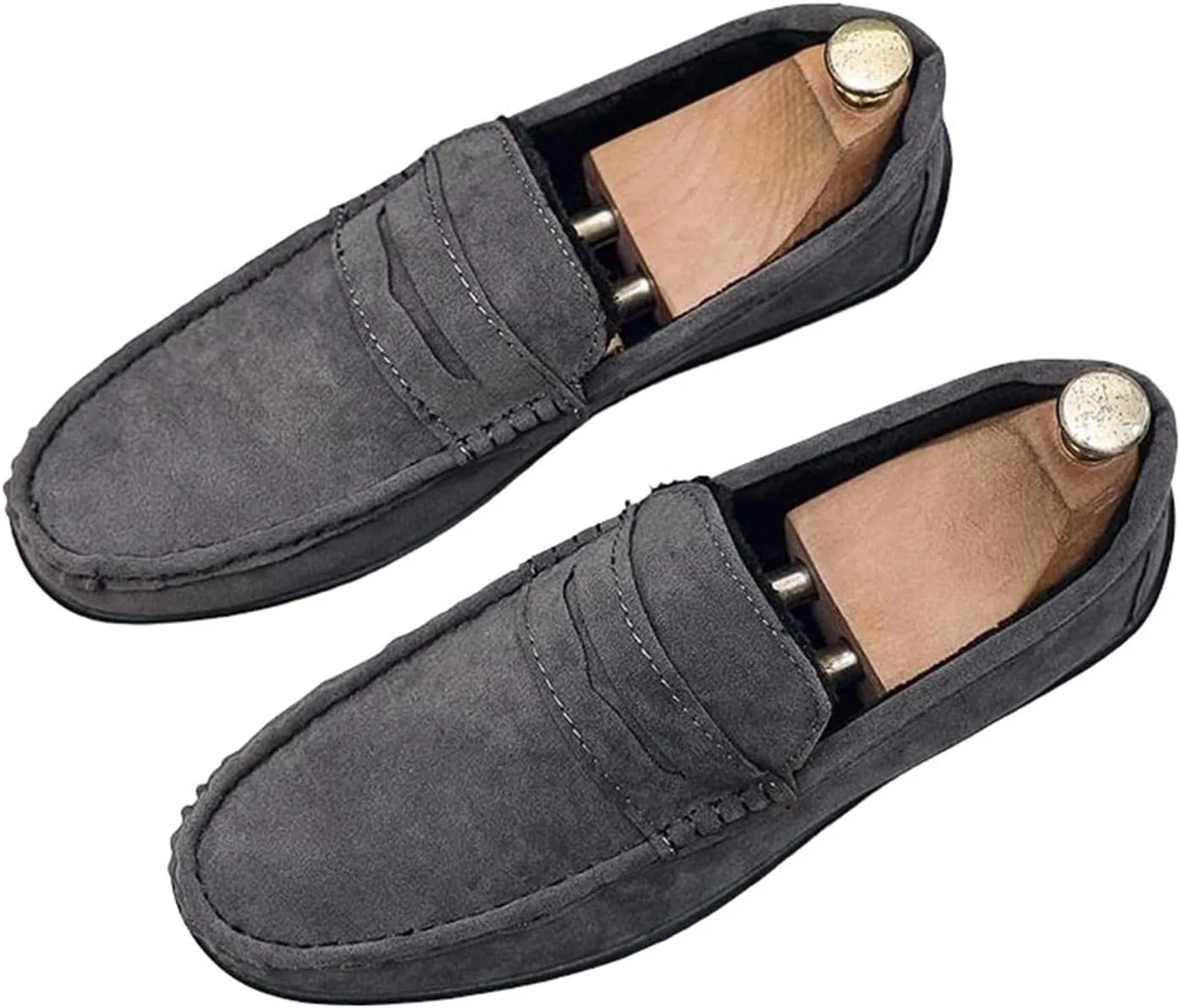 Лоферы мужские Warm Lined Loafers, серый