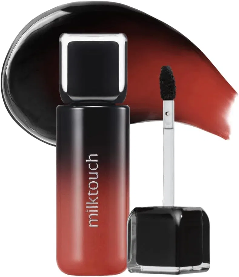 Матовая помада-тинт MILKTOUCH Black Peel Off Lip Tattoo, 4.5 г, #04 Black Apricot
