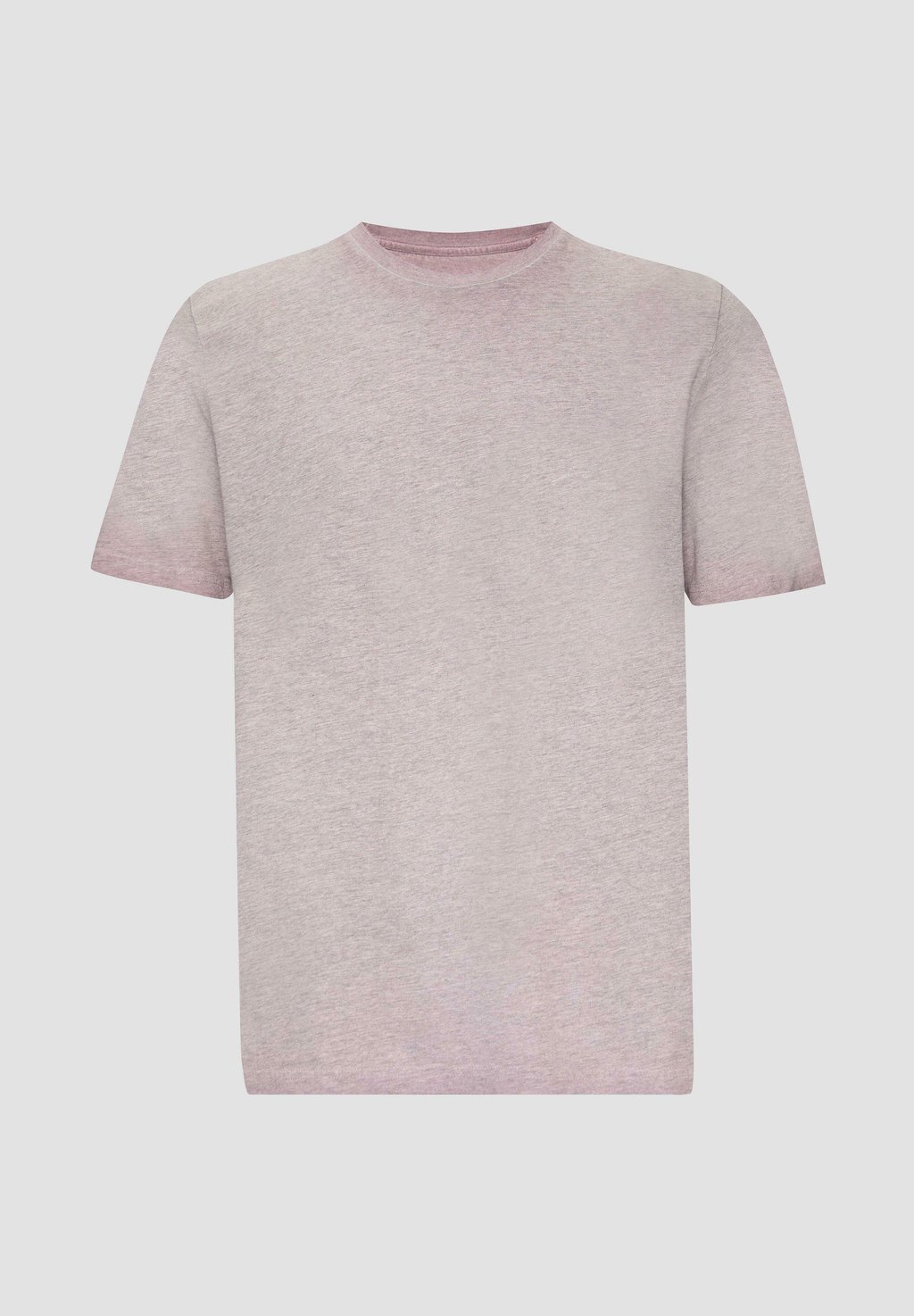 

Базовая футболка MIT WASCHEFFEKT QS, цвет Mottled Light Pink