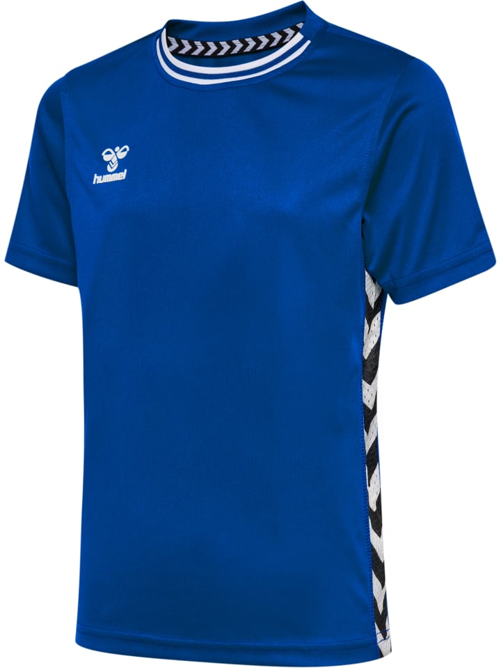 Футболка Hummel Playful SS Lifestyle Kids в цвете TRUE BLUE Hummel — фото 4