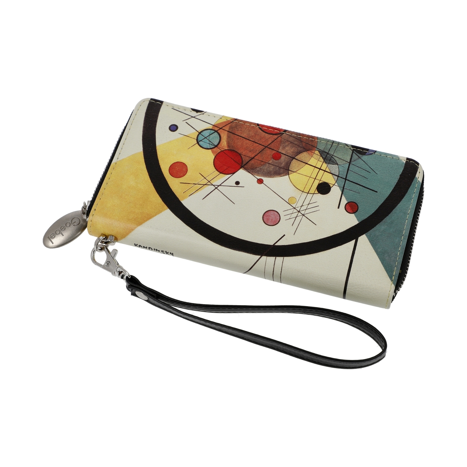 

Кошелек Goebel Portmonnaie Wassily Kandinski Kreise im Kreis, красочный