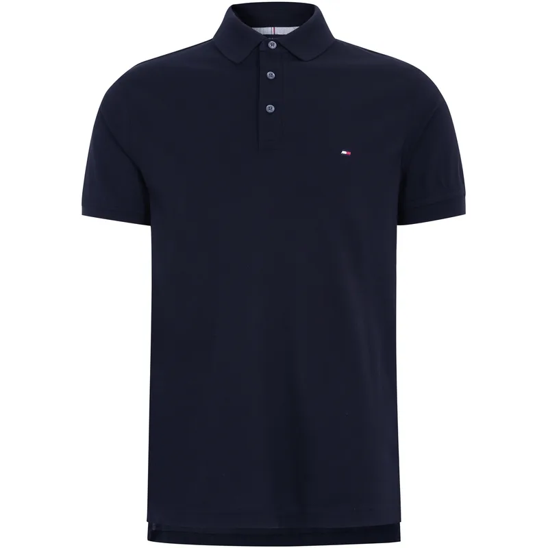 Поло с логотипом Tommy Hilfiger, темно-синий DW5